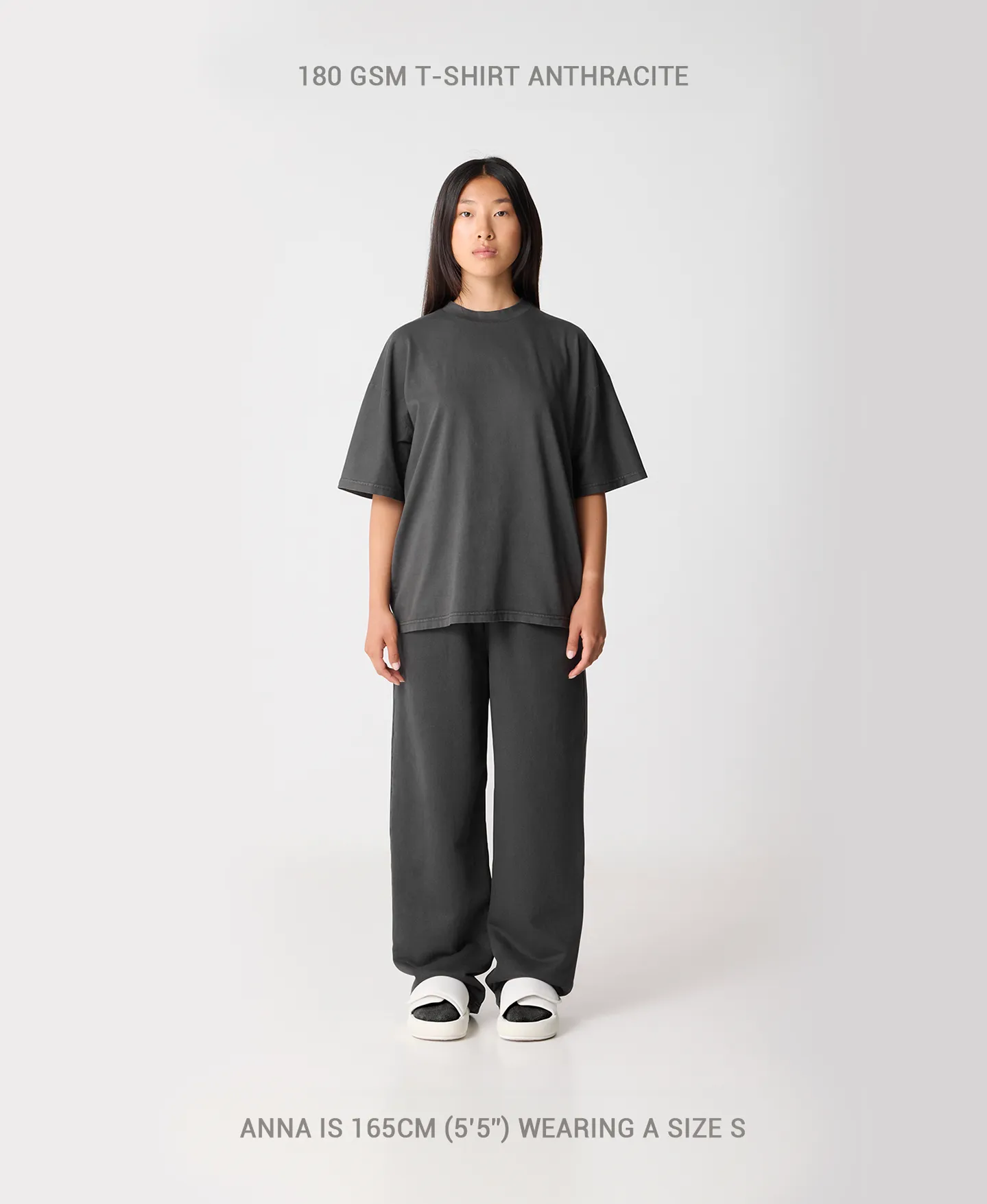 180 GSM 'Jet Black' T-Shirt