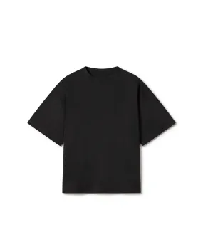 180 GSM 'Jet Black' T-Shirt