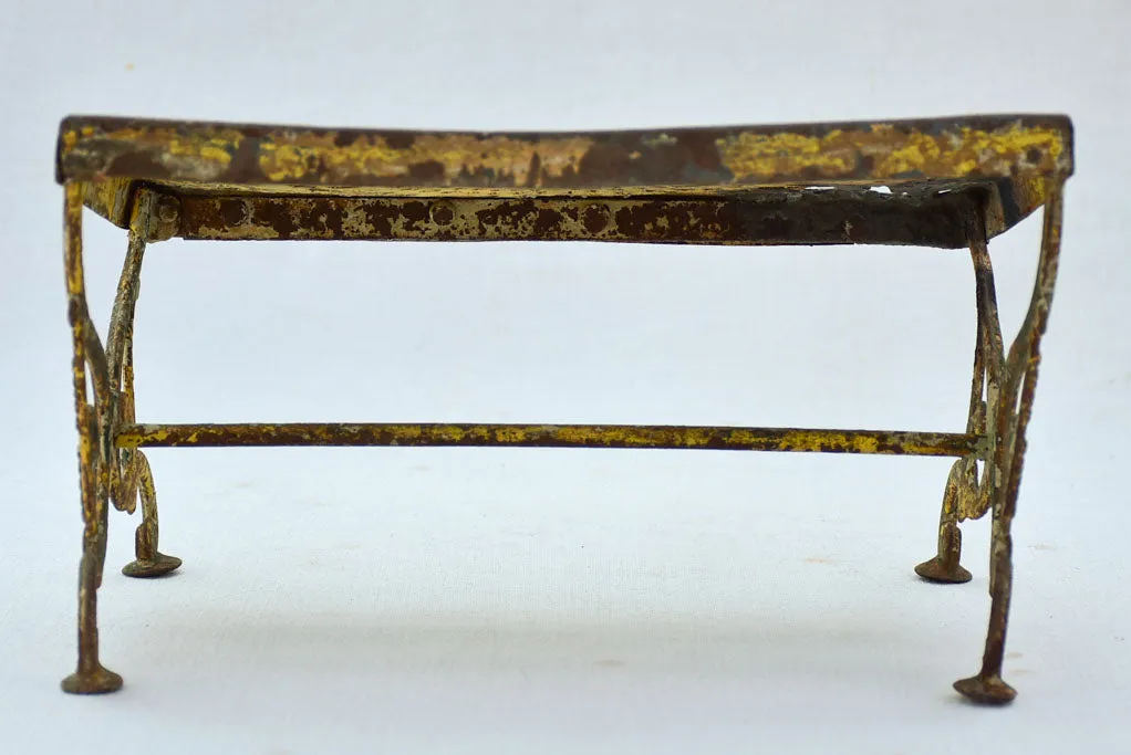 19th Century French garden footrest