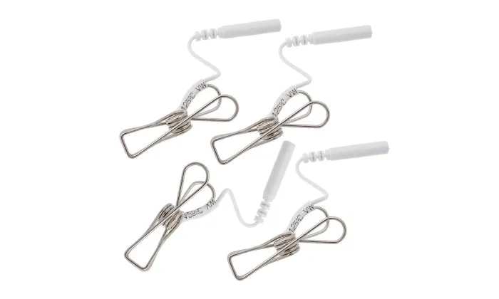 2 Pairs/4Piece Stainless Steel Nipple Clamps