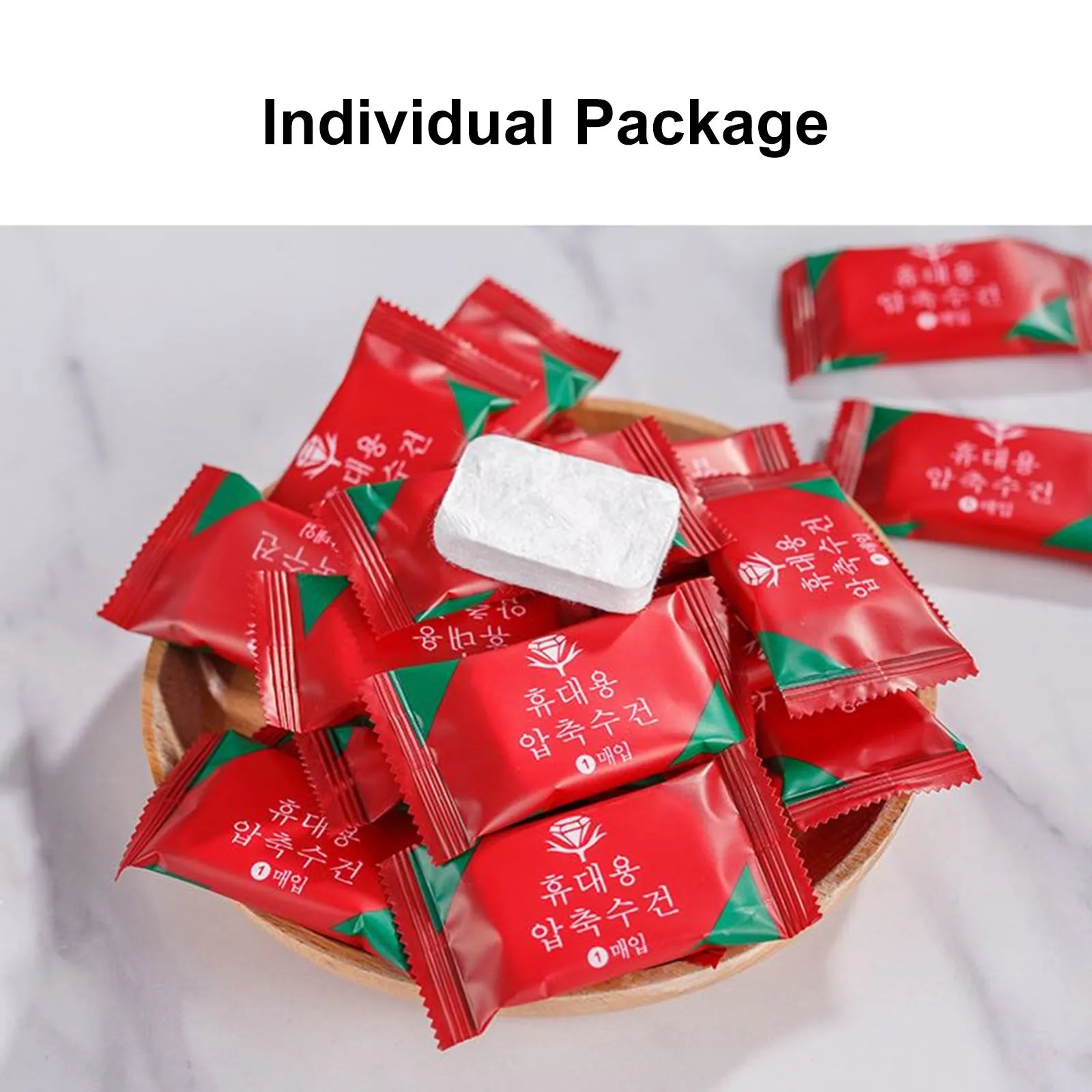 20PCS Disposable Compressed Face Towel