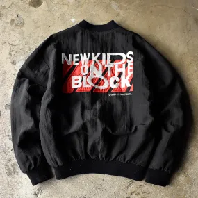 80's NEW KIDS ON THE BLOCK “Hangin' Tough” World Tour ナイロンジャケット 240317H
