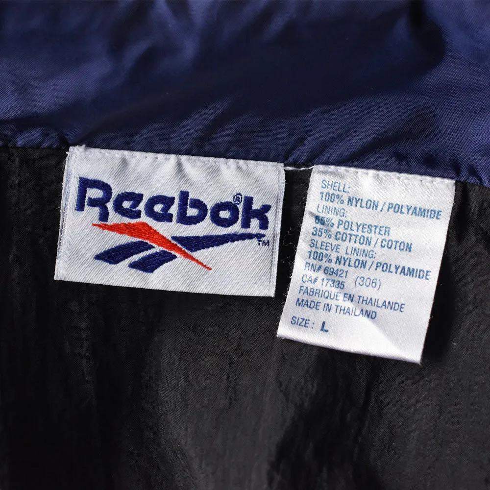 90’s Reebok ロゴ刺繍 ナイロン トラックジャケット 240709