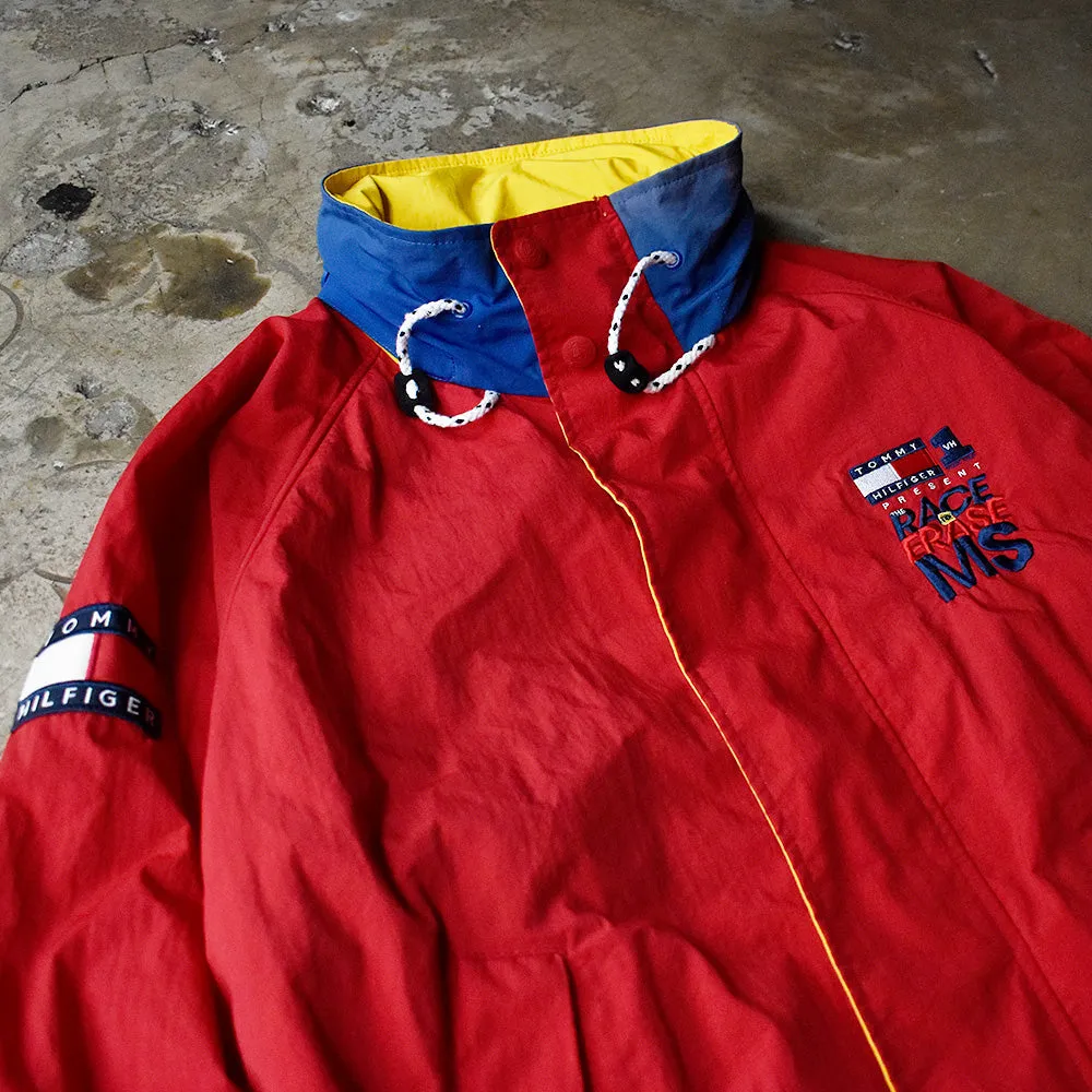 90’s TOMMY HILFIGER “Present The Race To Erase MS“ セーリングジャケット 240407
