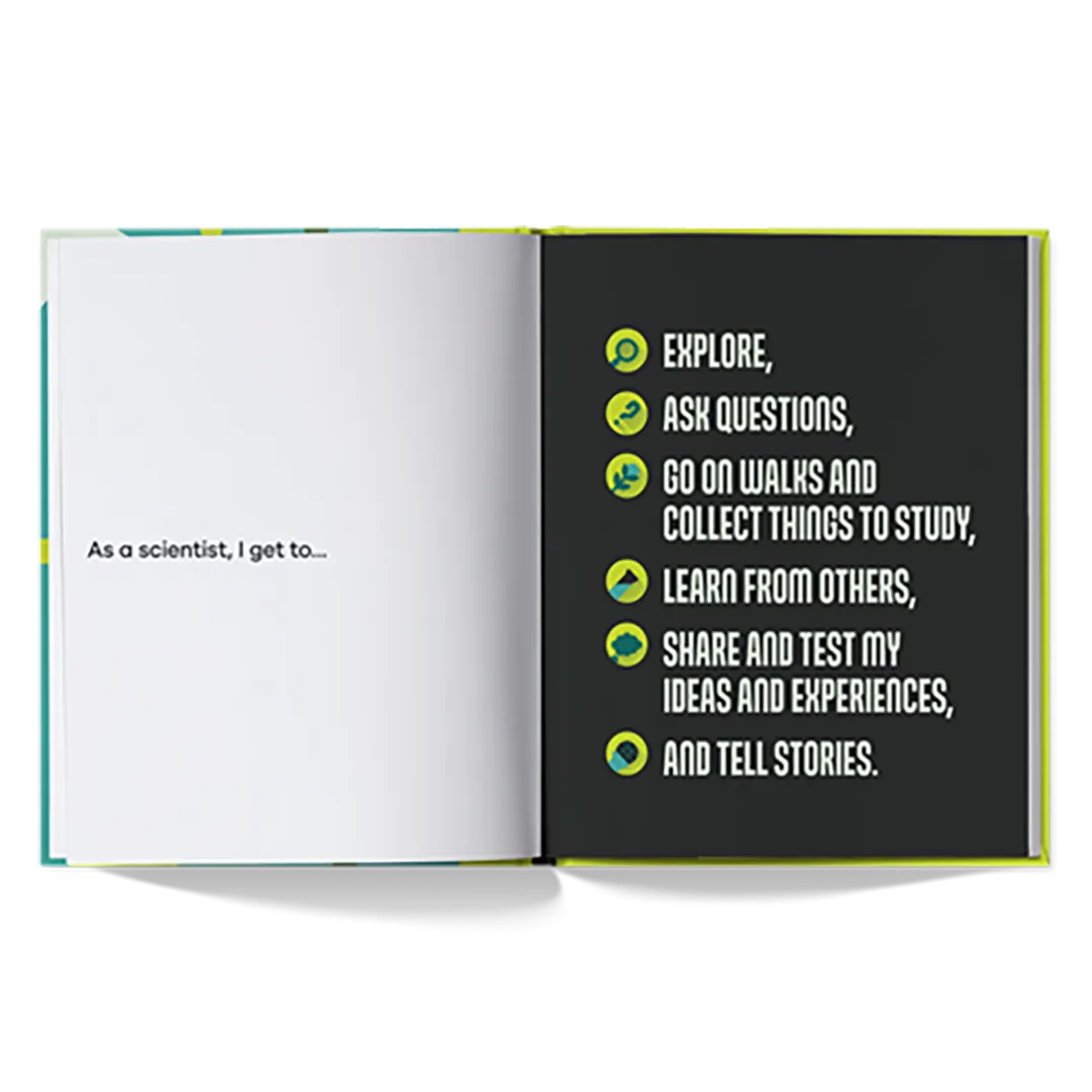 A Kids Book About Becoming A Scientist
