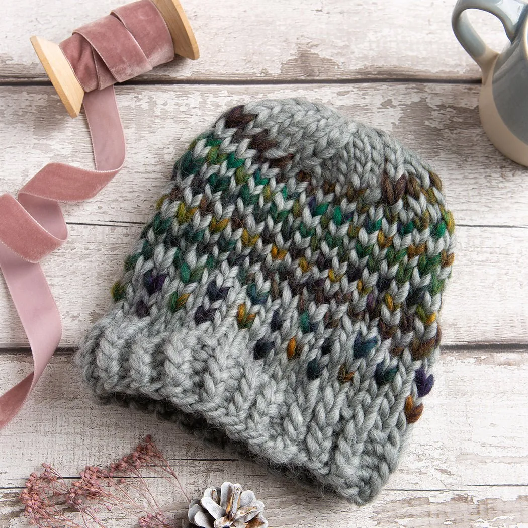 Accessories Knitting Kit - Ellie Rainforest Hat