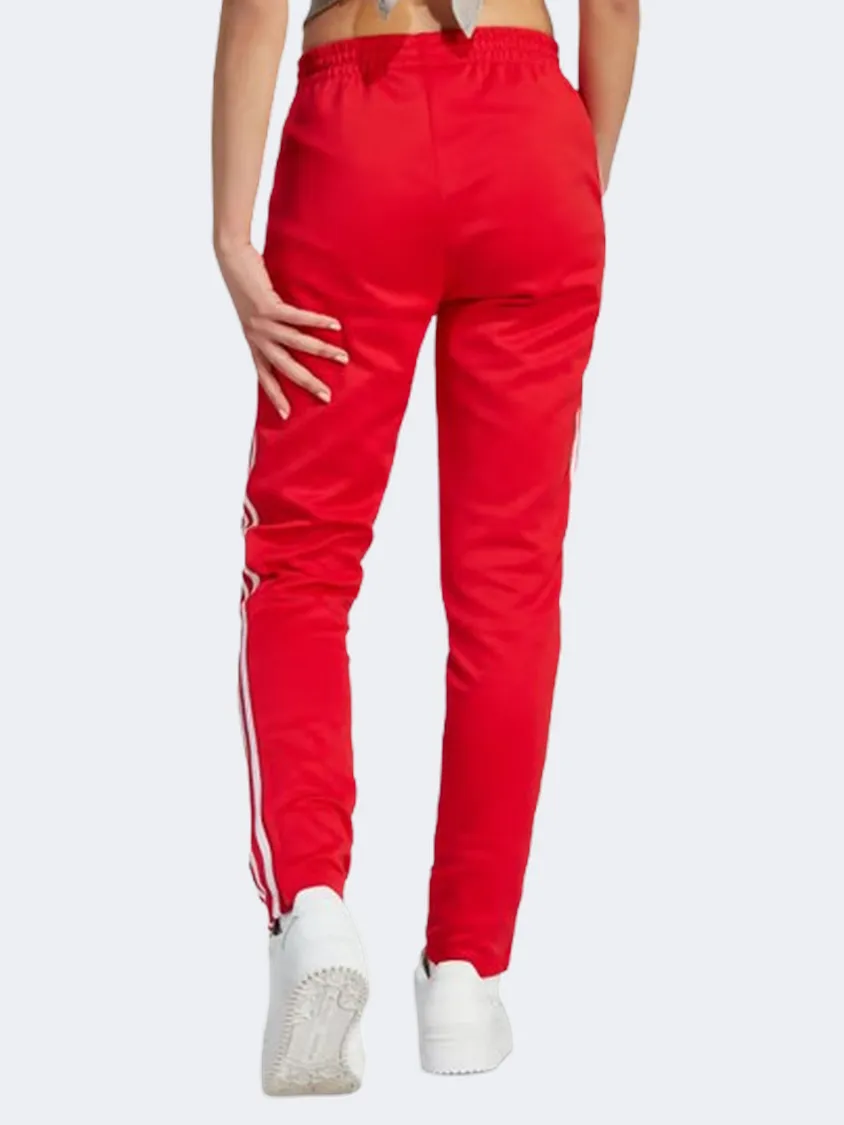 Adidas Adicolor Sst Classic Women Original Pant Better Scarlet