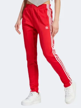 Adidas Adicolor Sst Classic Women Original Pant Better Scarlet
