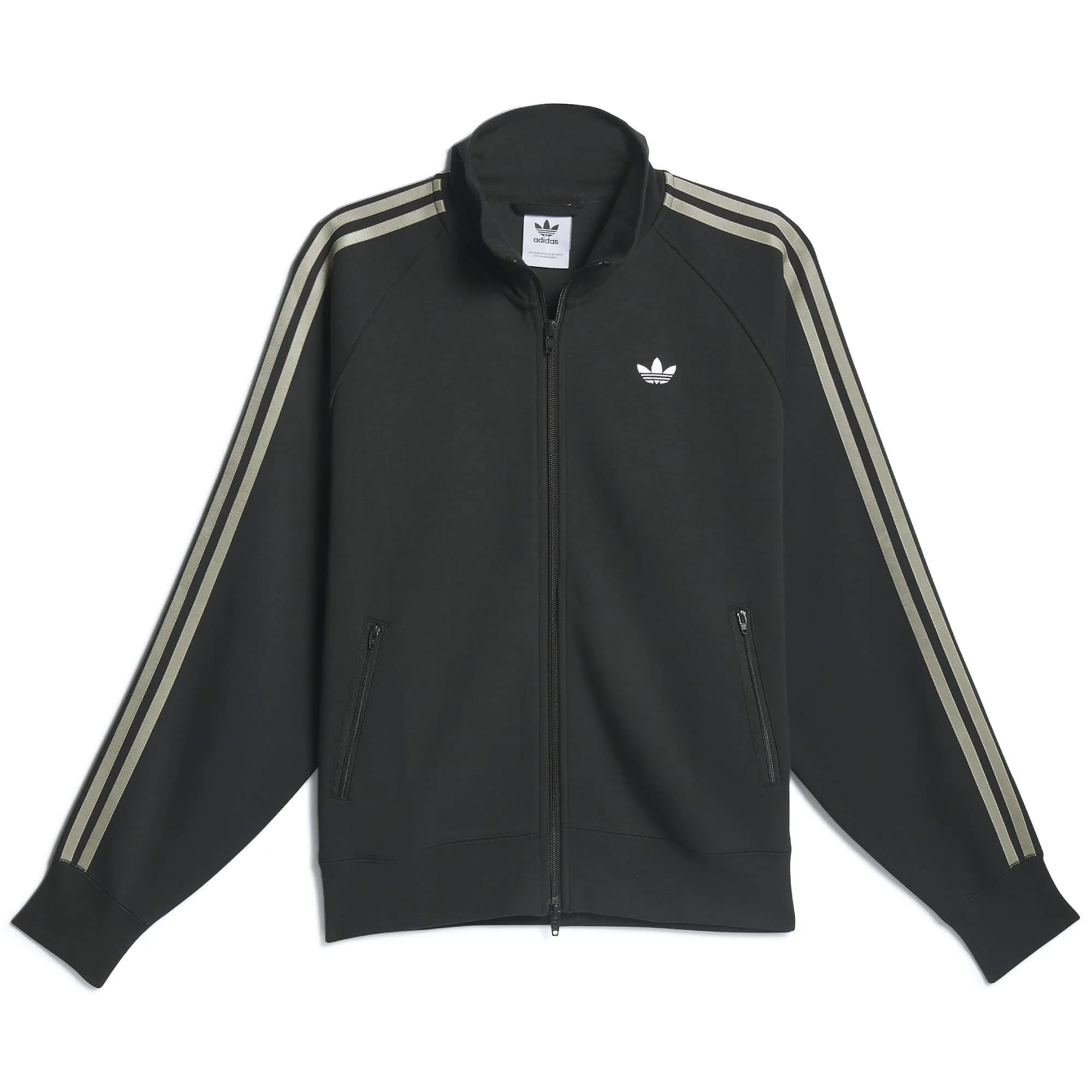 Adidas Skate Track Jacket | Black / White