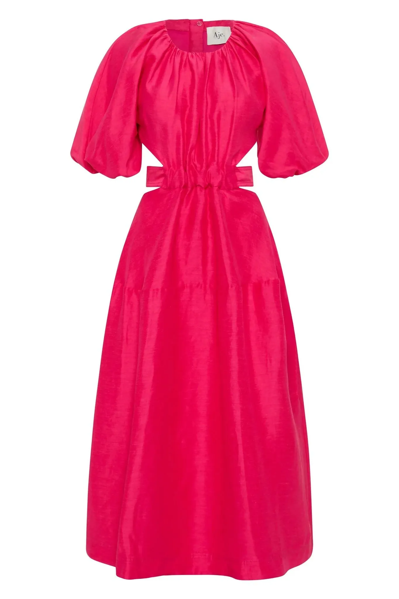 Aje Mimosa Cutout Midi Dress