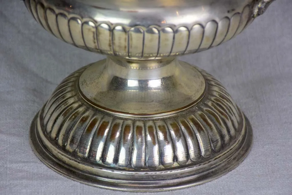 Antique English silver plate champagne bucket