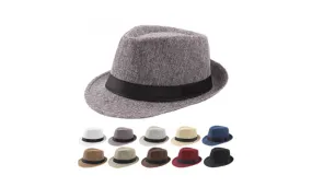 Art Deco Style Wide Brim Hat