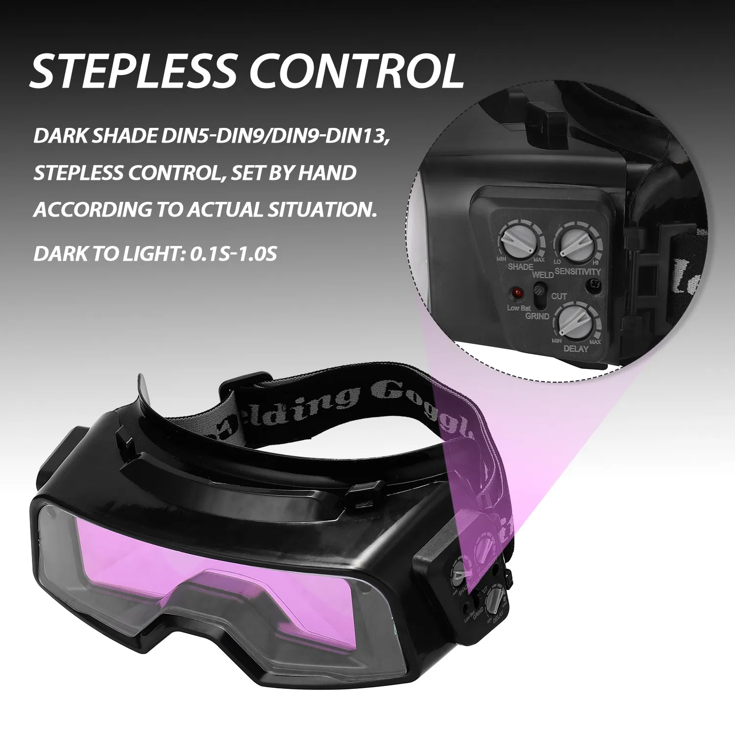 Auto Darkening Welding Goggles