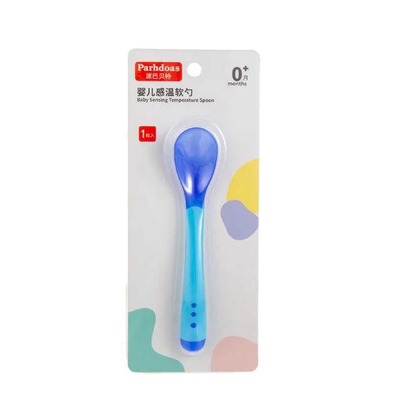 Babette Baby Soft Head Temperature-Sensing Soup Spoon