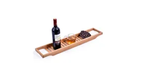 Bamboo Bathtub Rack