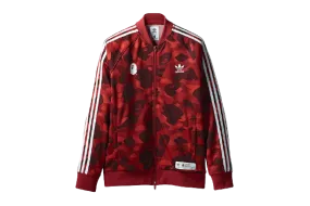 BAPE x Adidas "adicolor" Track Jacket Red