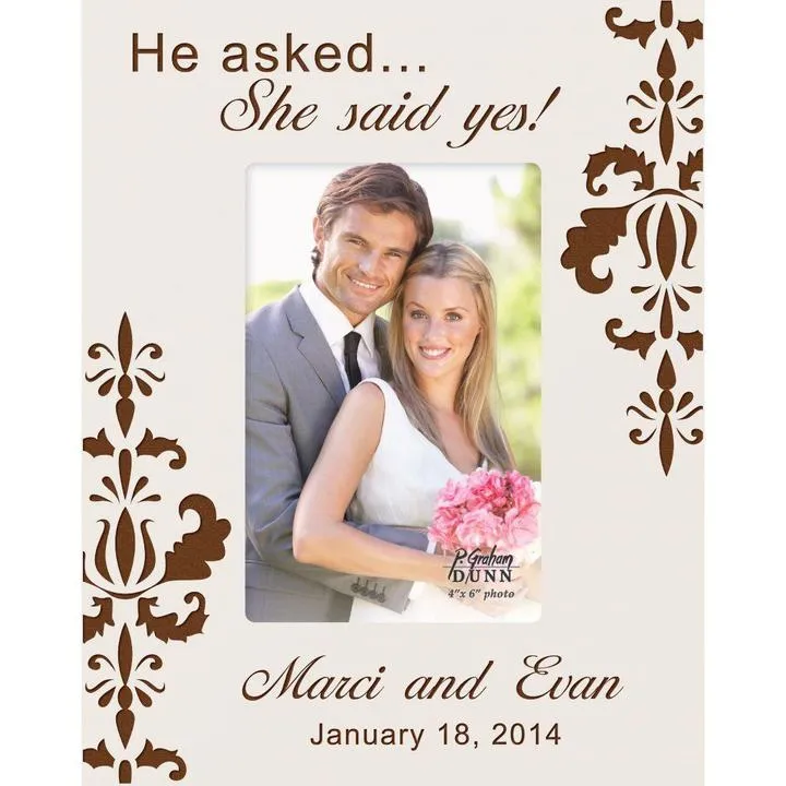 Blank White Photo Frame