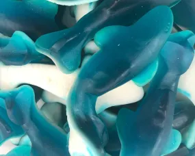 Blue Raspberry Gummi Sharks