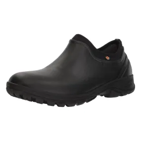 Bogs Men's Waterproof Slip On - Sauvie Black | 72207-001