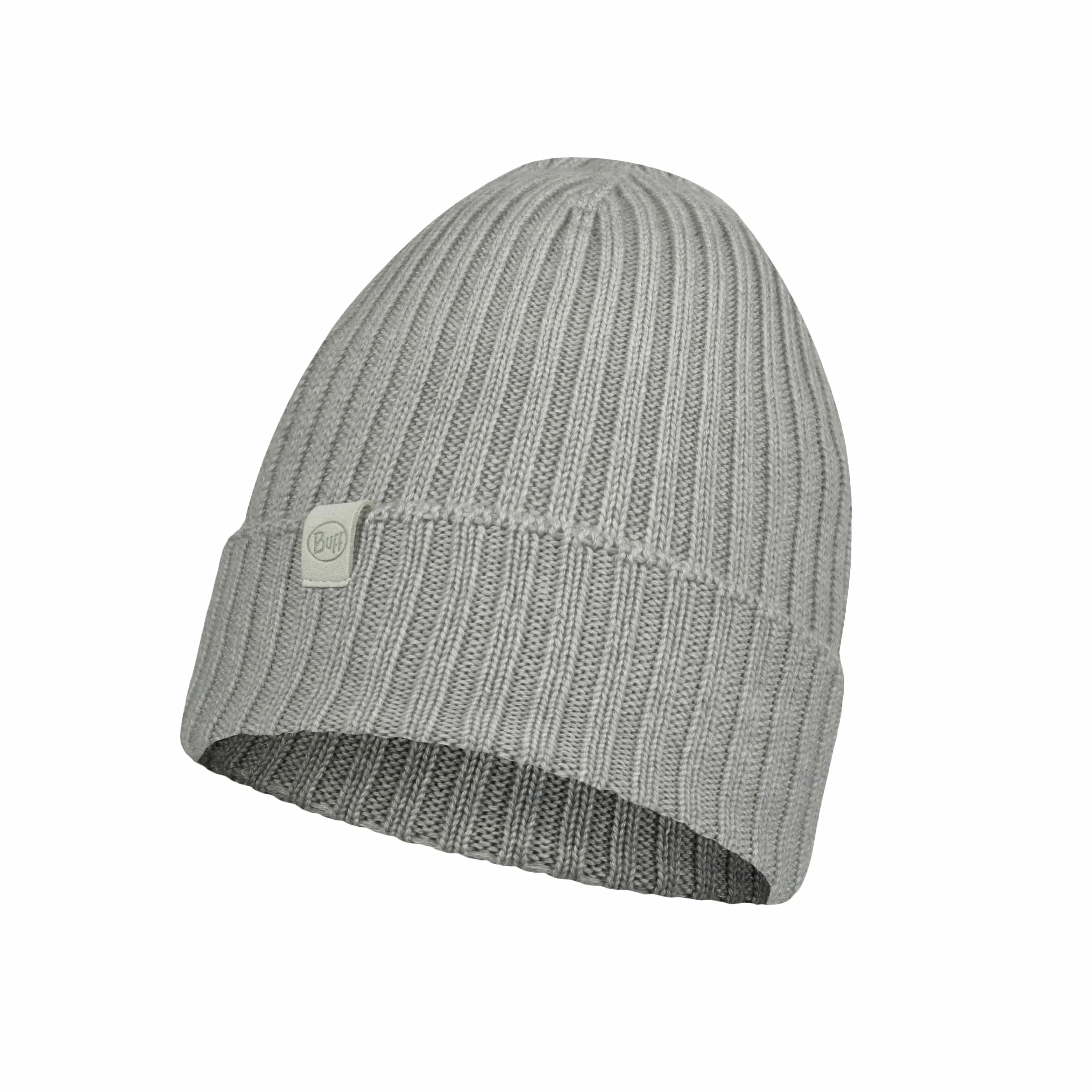 Buff Merino Wool Knit Hat