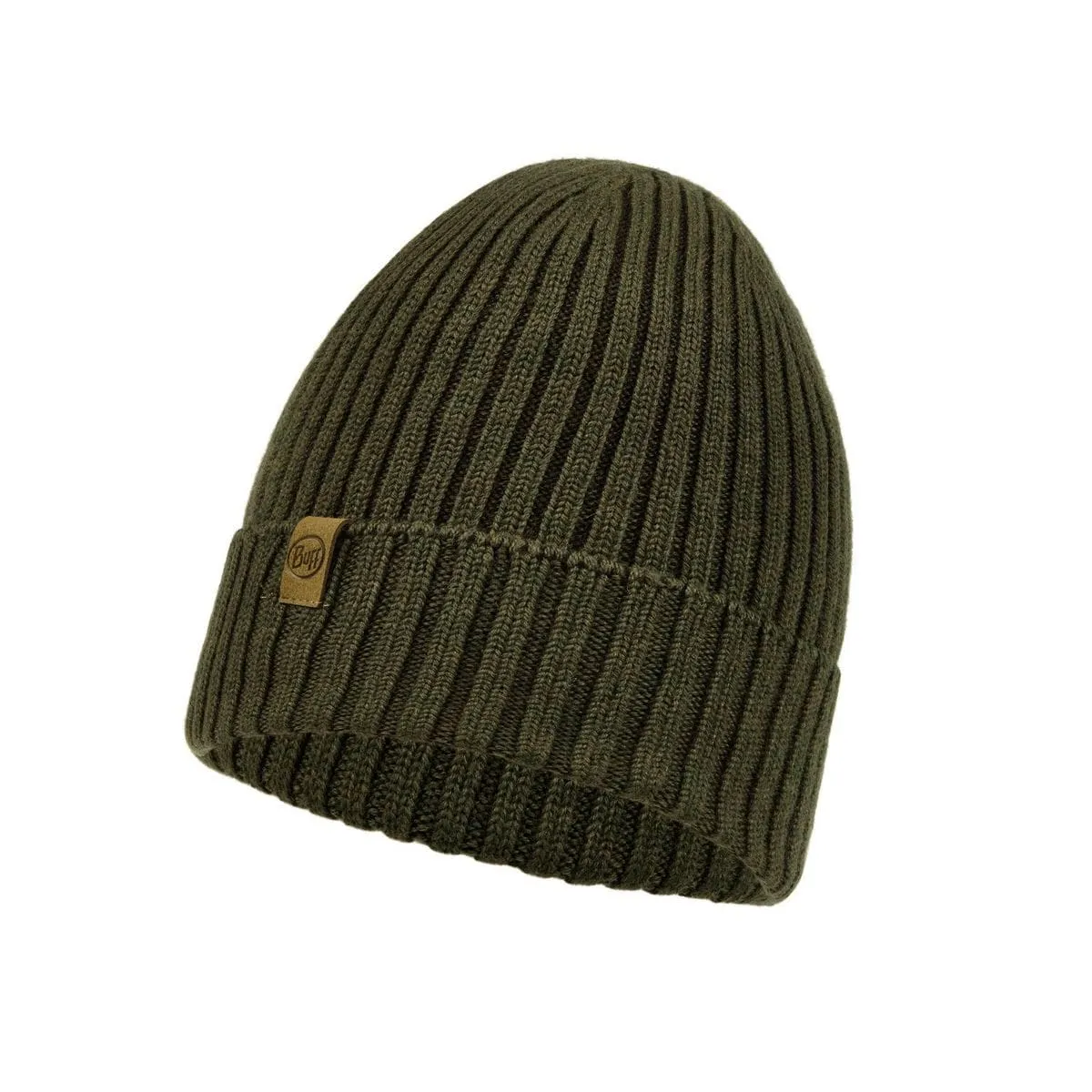 Buff Merino Wool Knit Hat