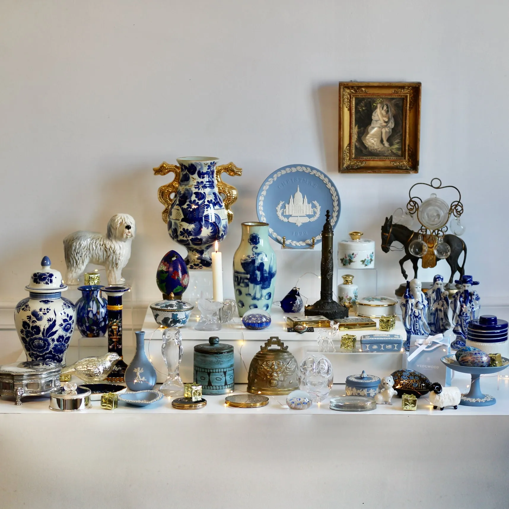 Cave à liqueur à l'âne d'époque Napoléon III