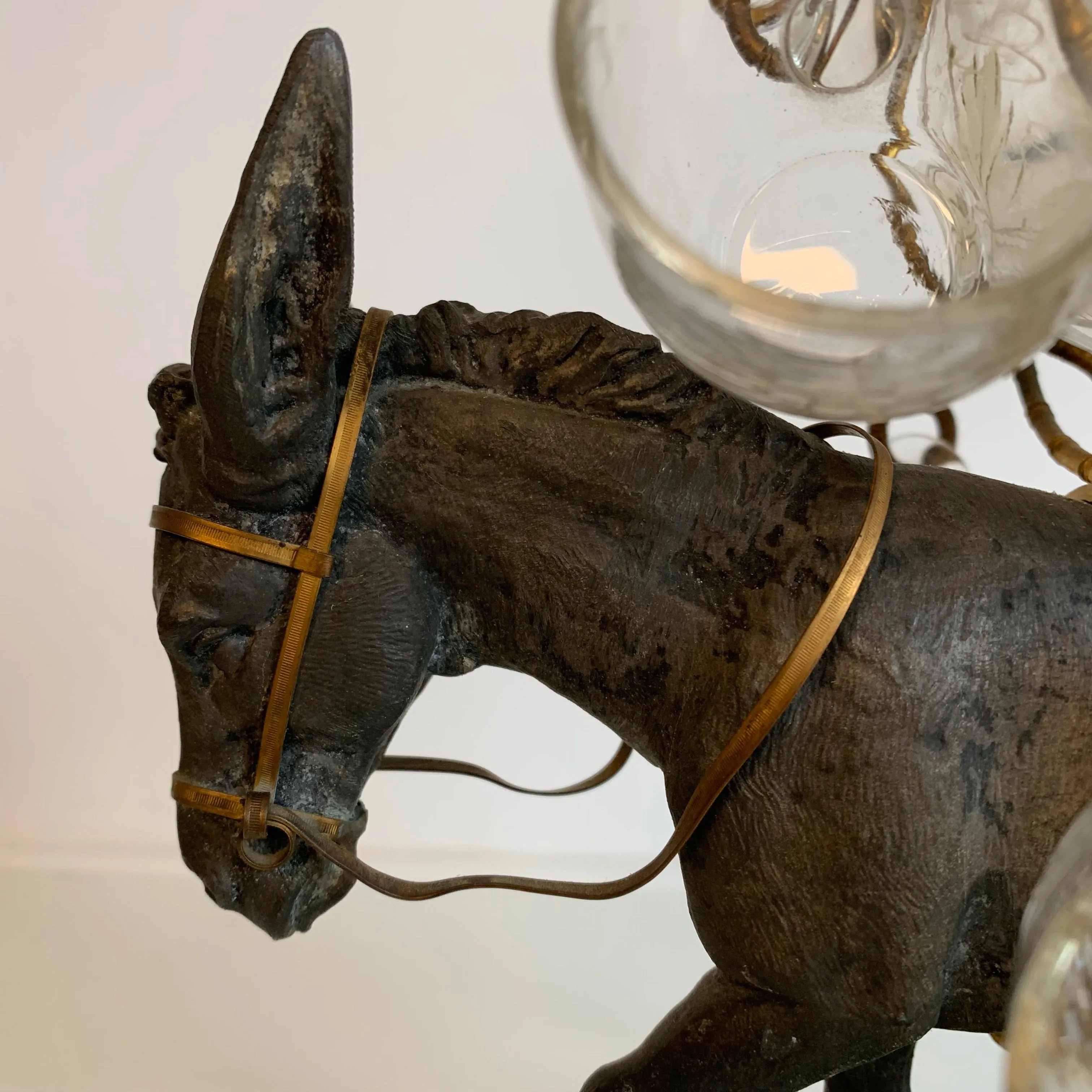 Cave à liqueur à l'âne d'époque Napoléon III