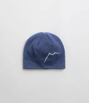 Cayl Logo Short Beanie - Blue