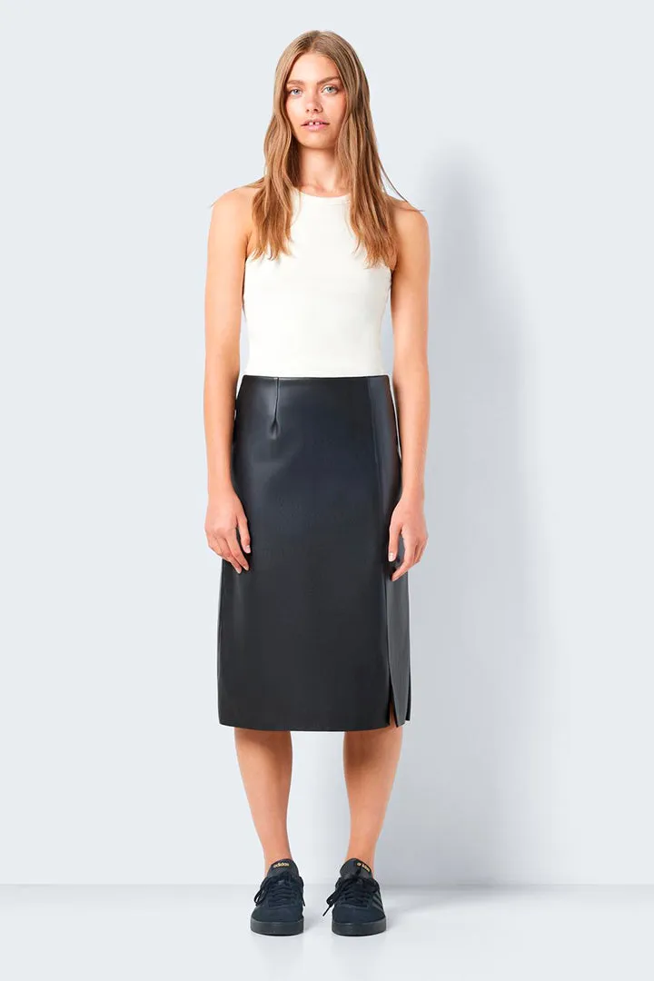 Clara Slit Midi Skirt