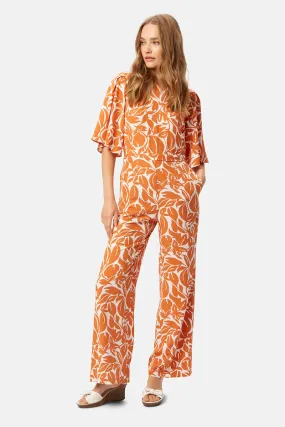 Cleo Jumpsuit (Brown)
