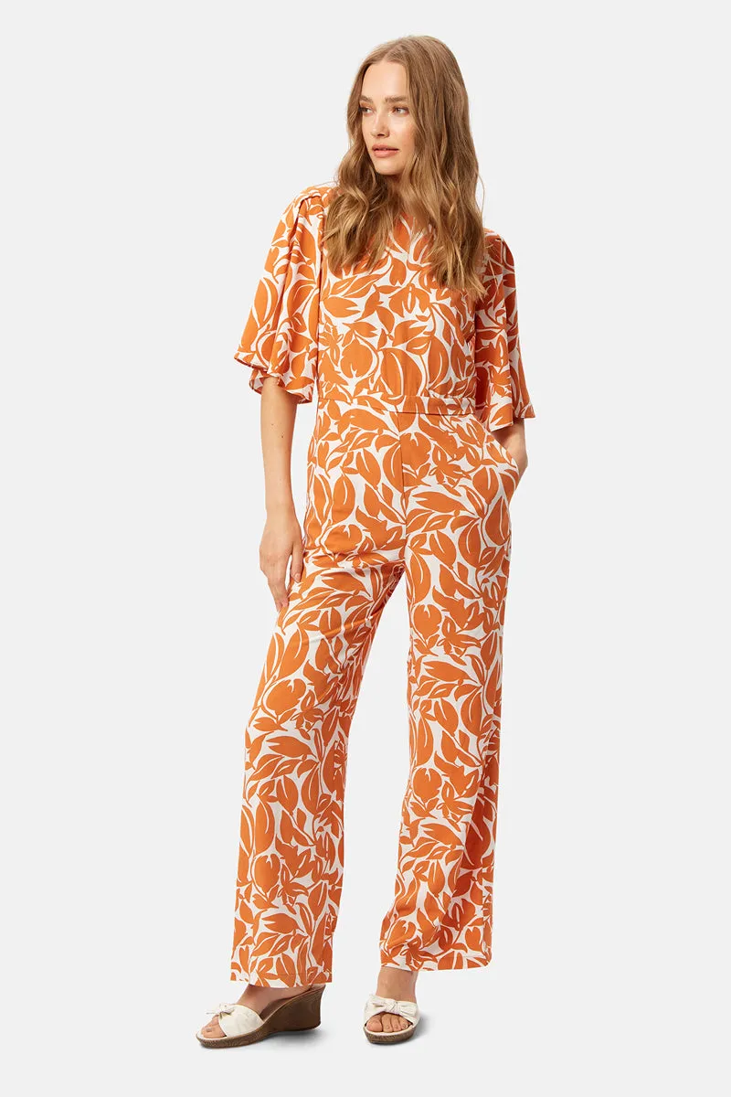 Cleo Jumpsuit (Brown)