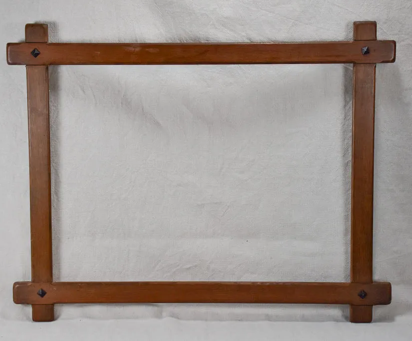 Collection of three large oak frames - 1940's / 50's