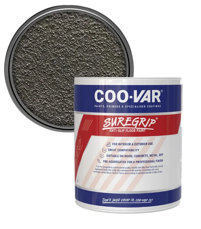 Coo-Var Suregrip Anti Slip Floor Paint
