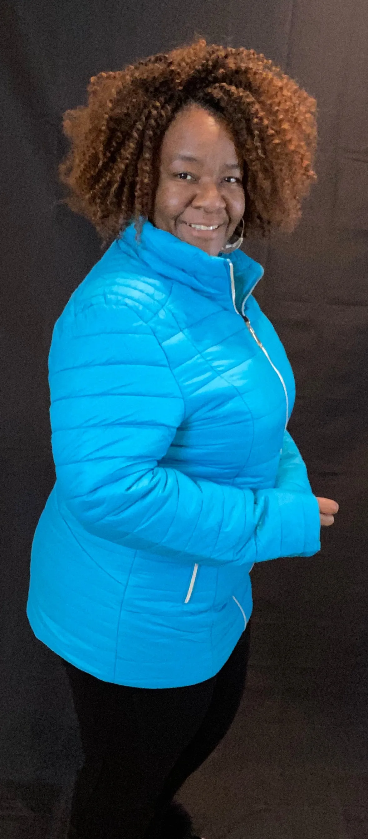 Curvy Straight Puffer Coat