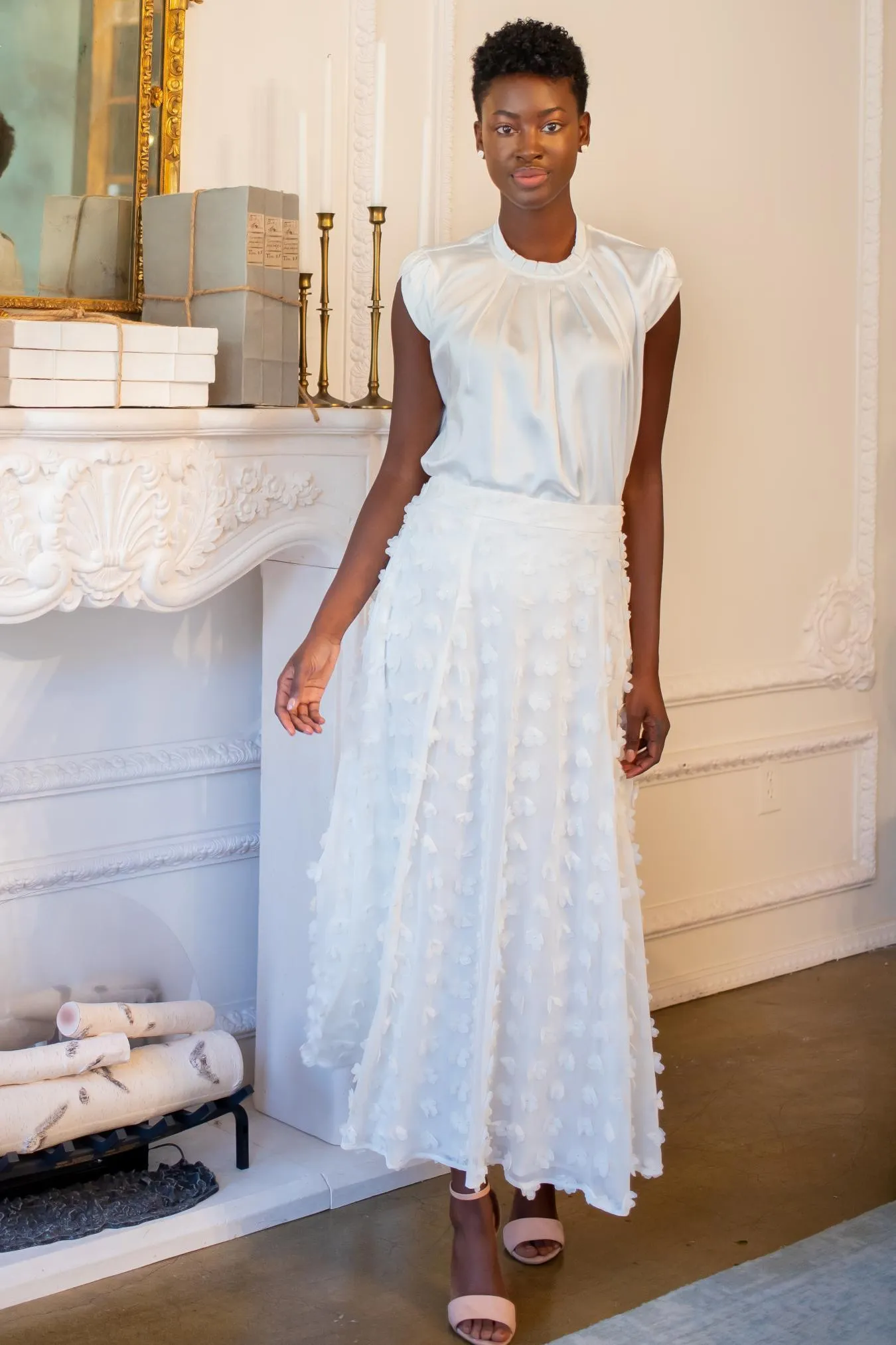 Daniel Skirt - White Petal