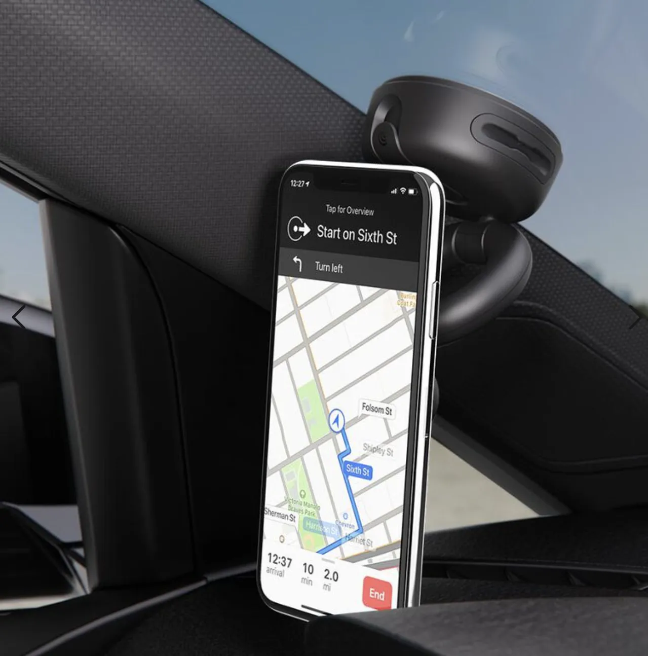 Dash & Windshield Popmount Black