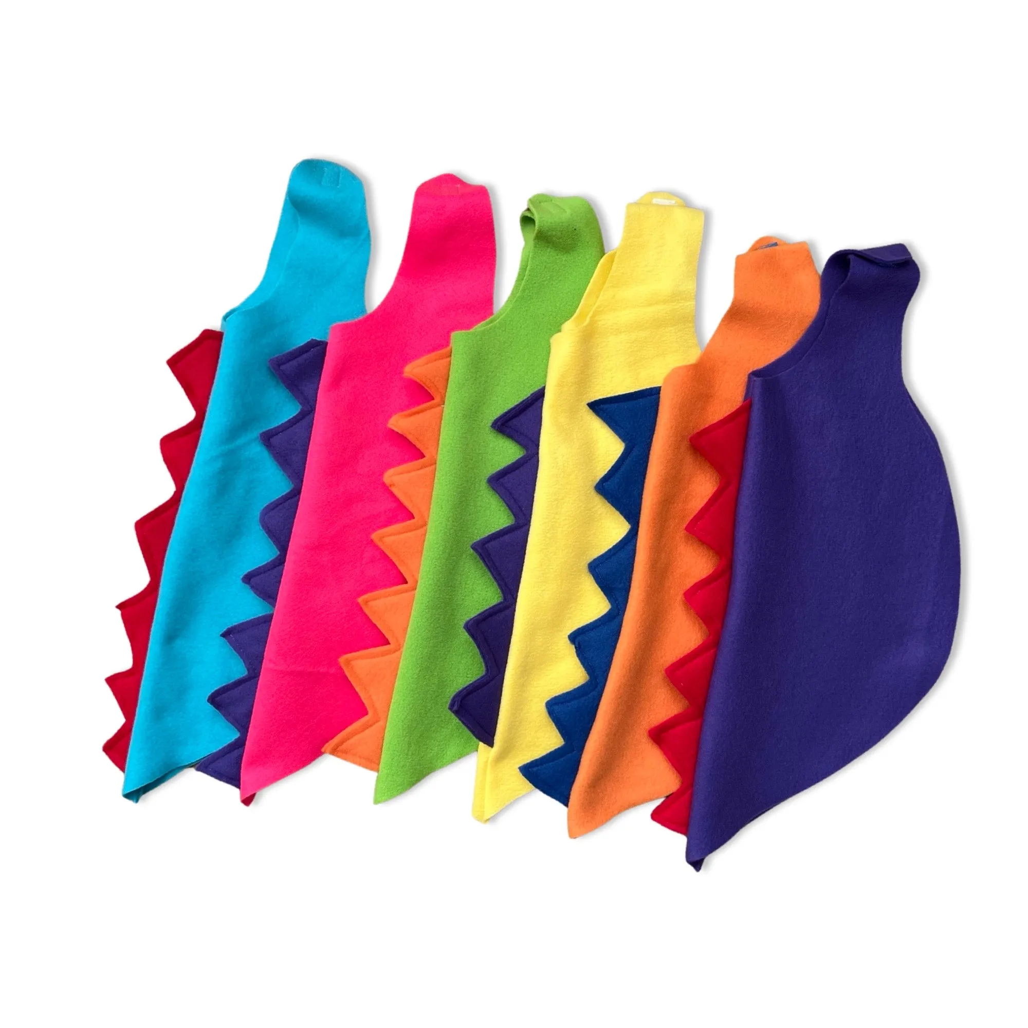Dinosaur Cape Party Pack - Set of 5 capes or 10 capes