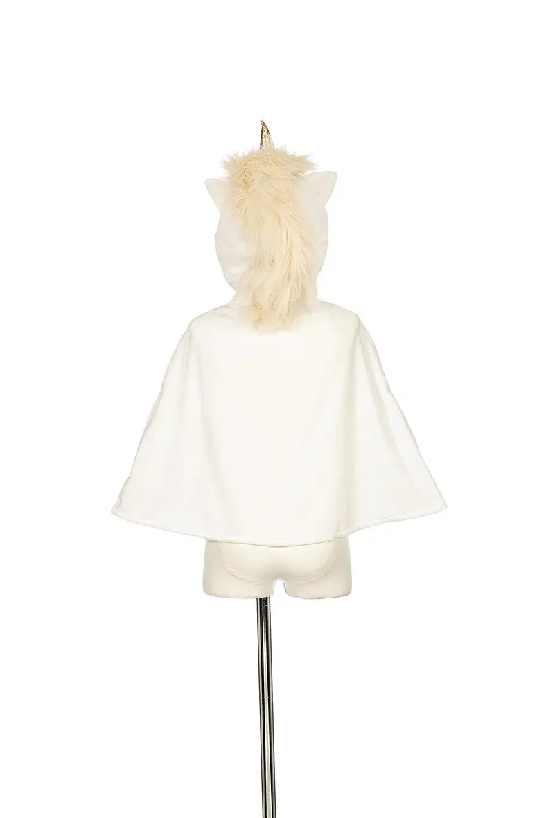 Dress Up Kit - Unicorn Baby Cape - Off White