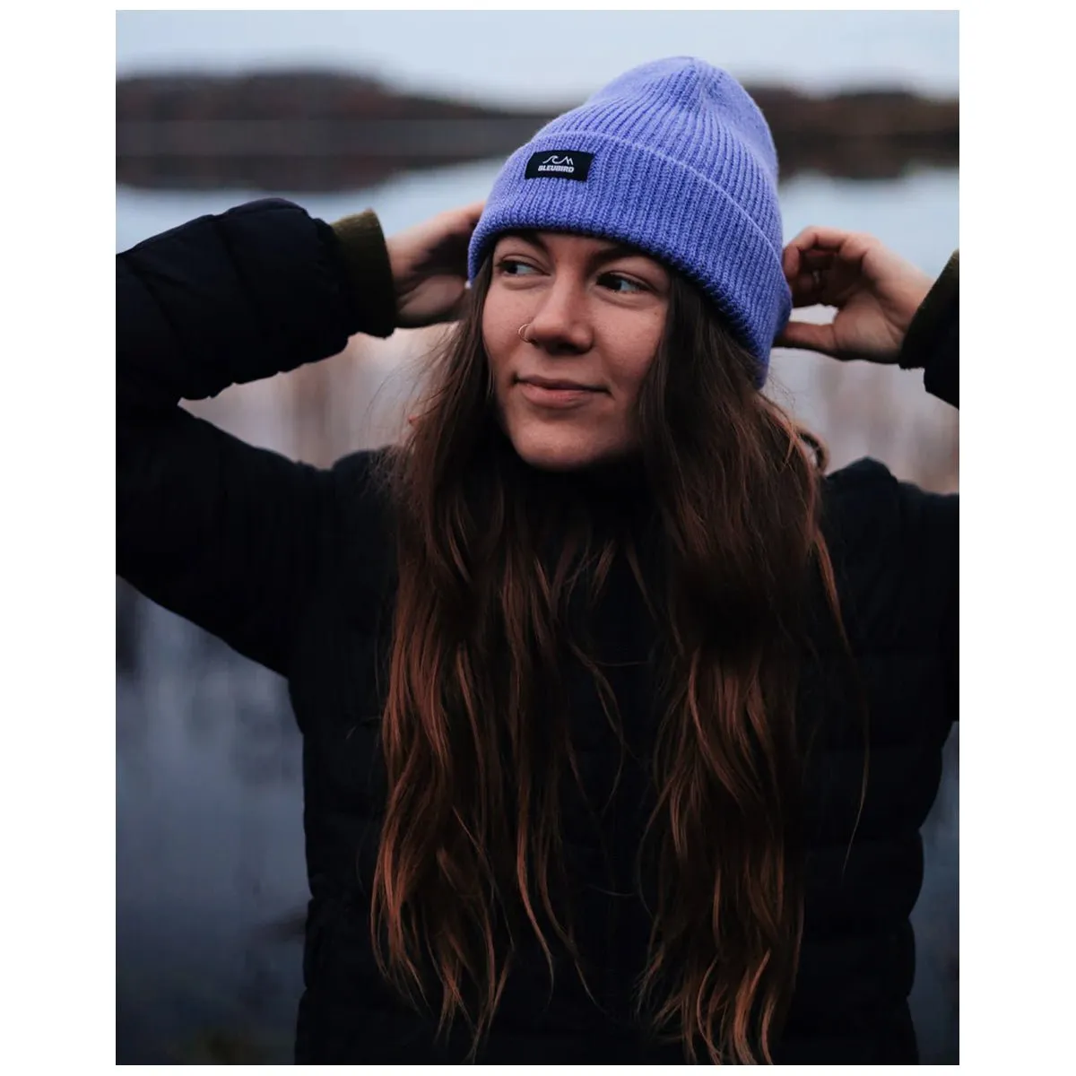 Elements Recycled Beanie - Lavender