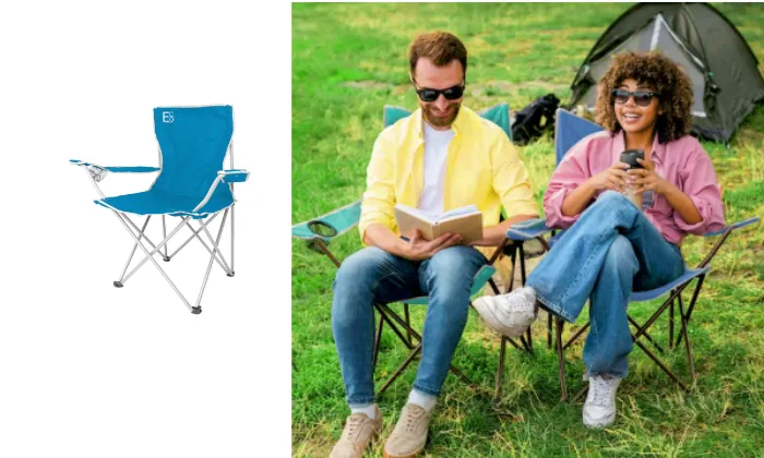 Foldable Outdoor Chair Combo x 2