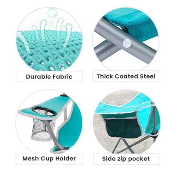 Foldable Outdoor Chair Combo x 2