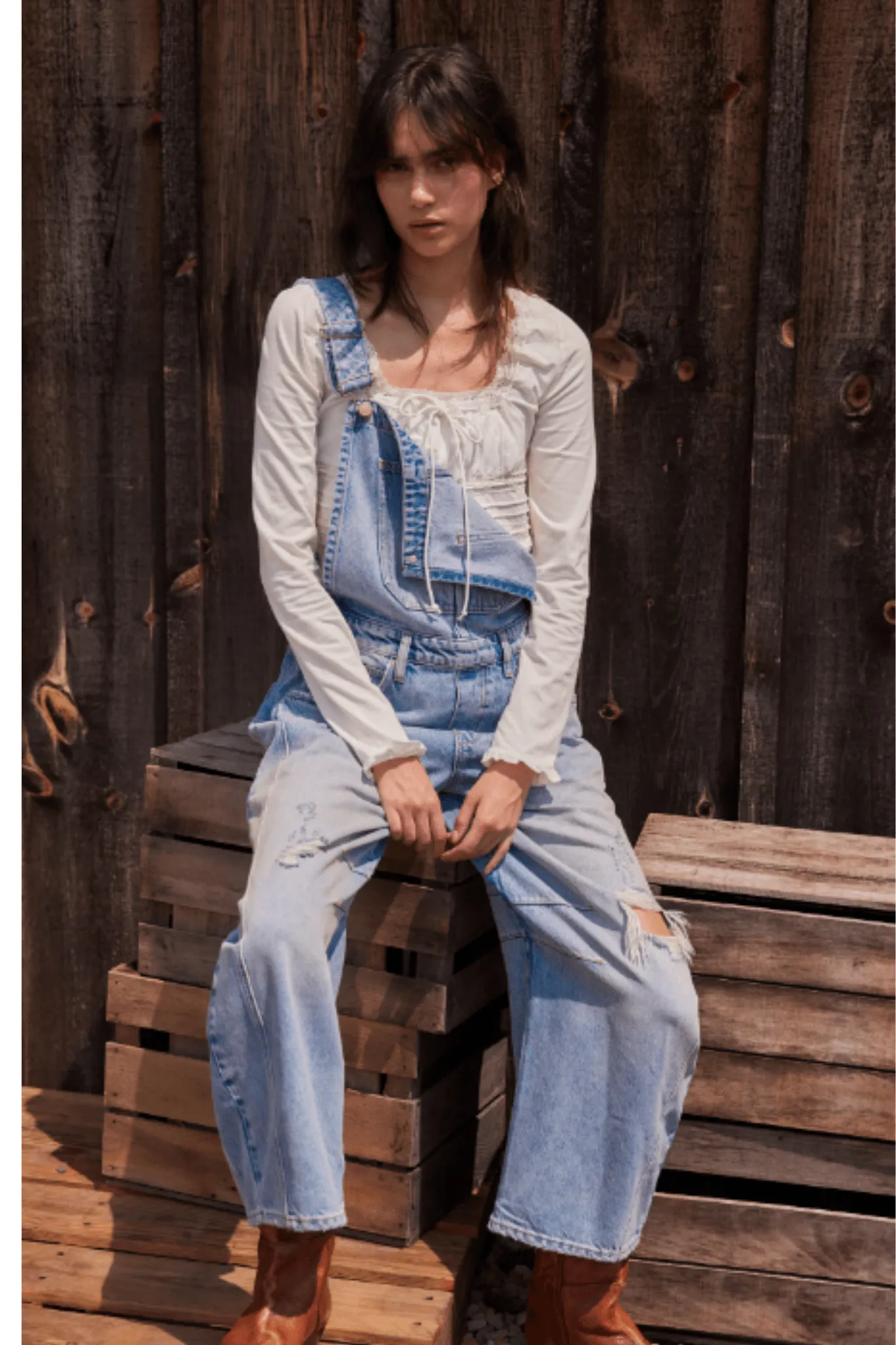 Free People: Good Luck Overall in Going Steady