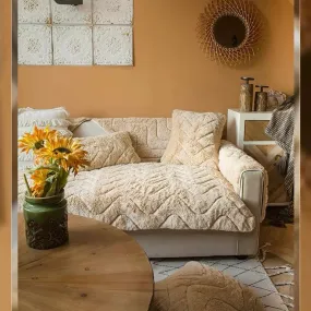 Free Shipping New winter plush non-slip warm sofa cushion bed can be used for mattress