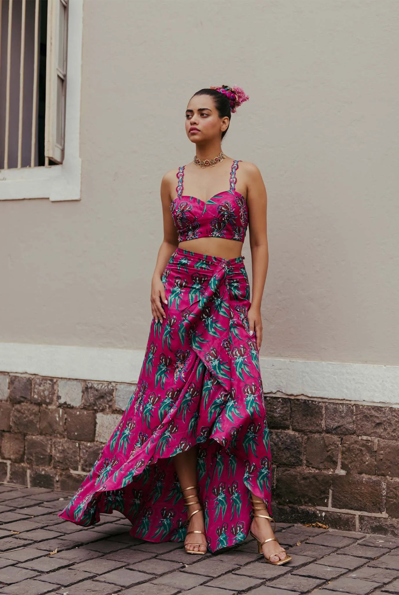 Gajner Silk Skirt