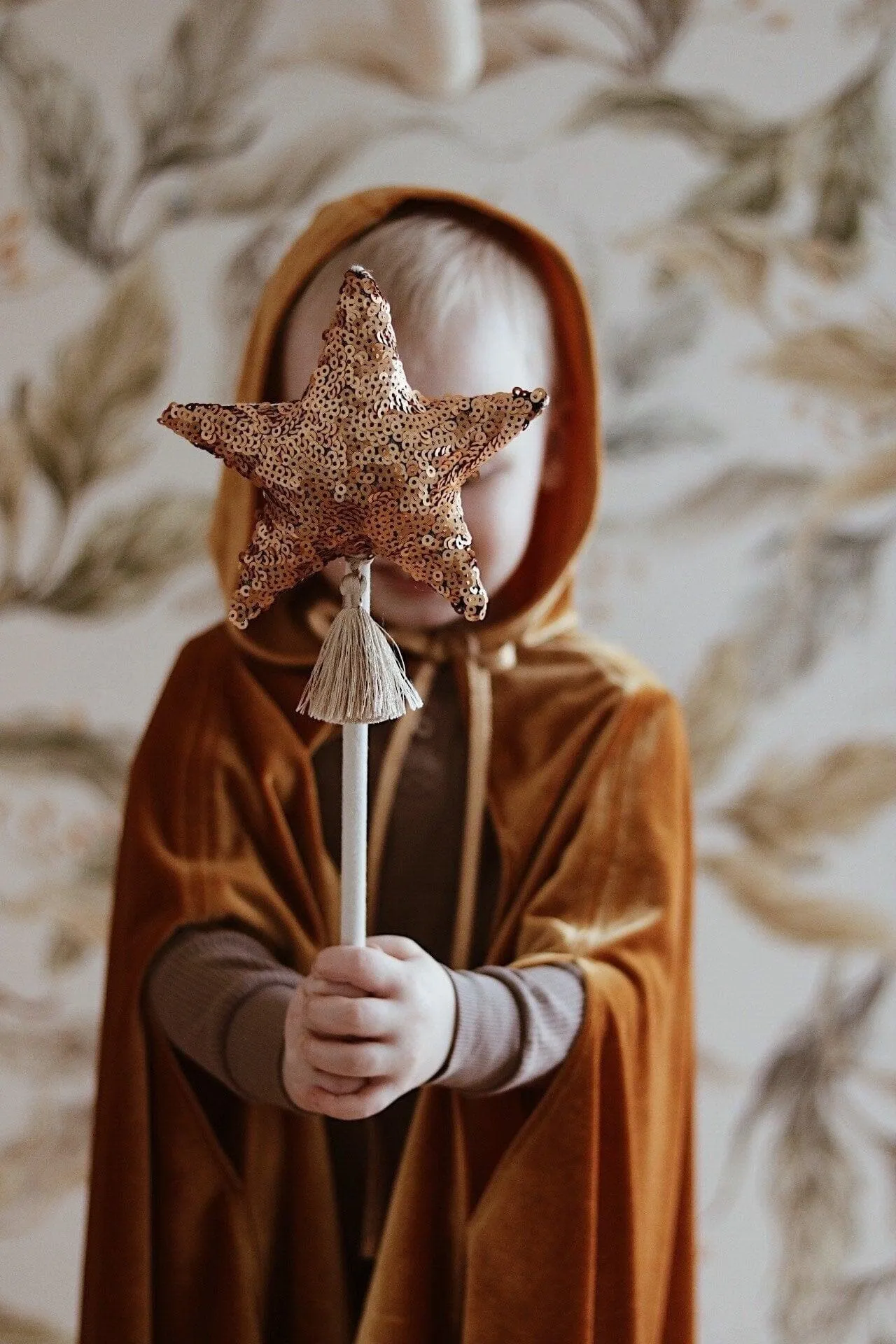 Gold Sequins Magic Wand