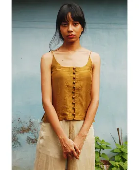 Gold Slip Top