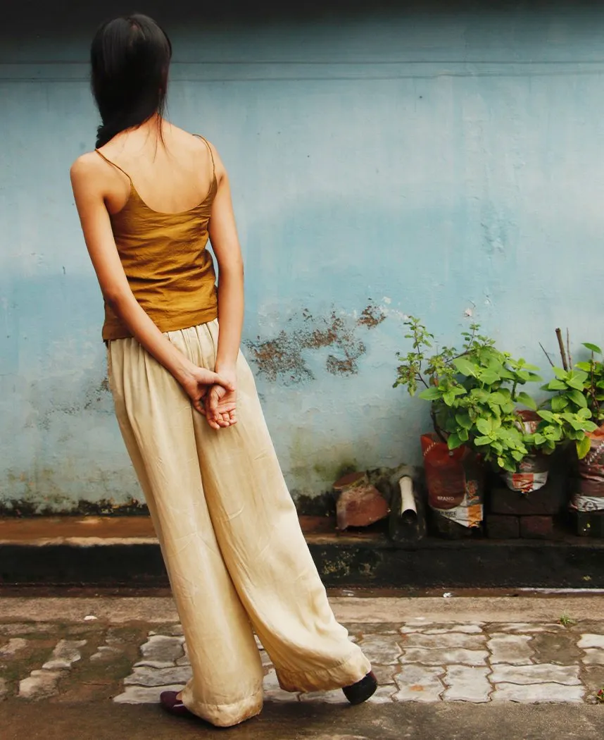 Gold Slip Top