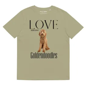 Golden-doodle unisex t-shirt