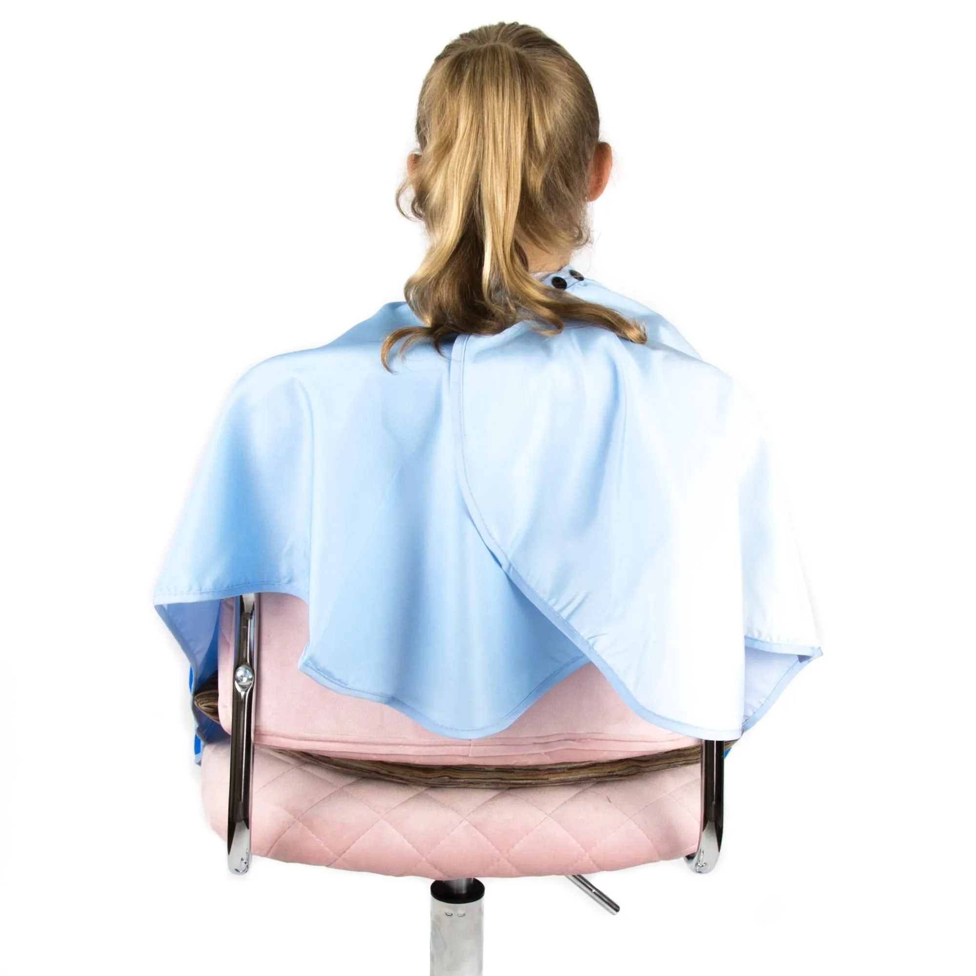 Hair Cutting Cape for Kids - Under The Sea Print - Water Resistant Salon Cape - Snap Closure - Kids Haircut Cape - Barber Cape for Kids - Kids Hair Cape