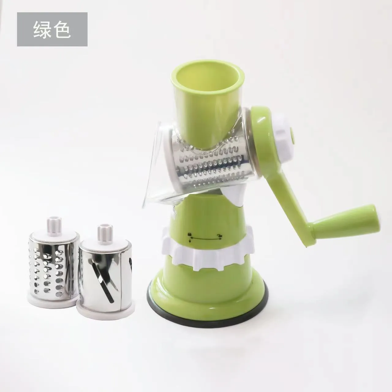 Hand-Cranked Vegetable Cutter and Slicer
